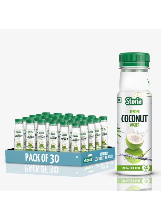 ستوريا ماء جوز الهند الطري 100% - بدون إضافة سكر - 180 مل (عبوة من 30) - Image 1